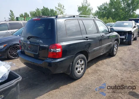 2005 Toyota Highlander V6 from USA, damaged, VIN JTEEP21A750123172